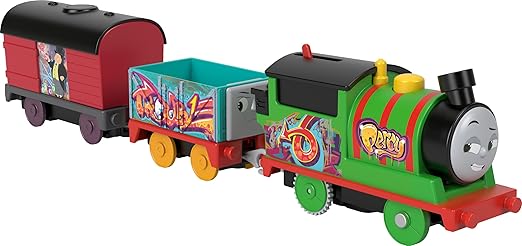 Thomas & Friends Motorized Graffiti Percy HTN41/HFX97 - Image 3
