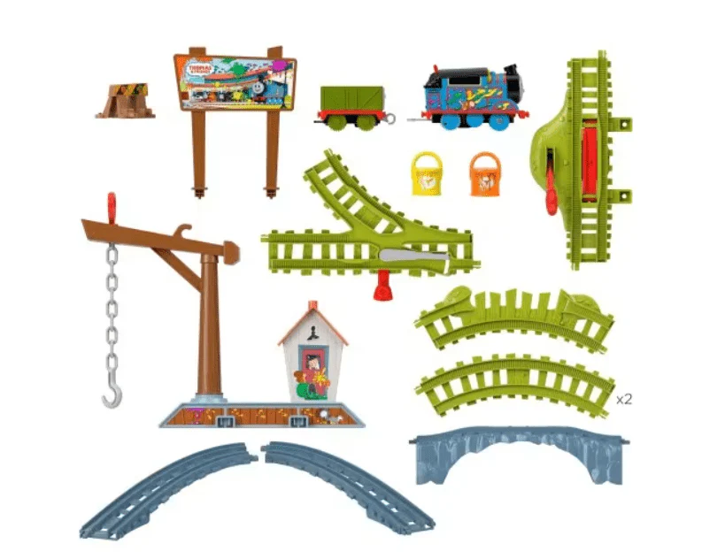 Fisher Price Thomas & Friends Motorized Paint Delivery Set - Image 4