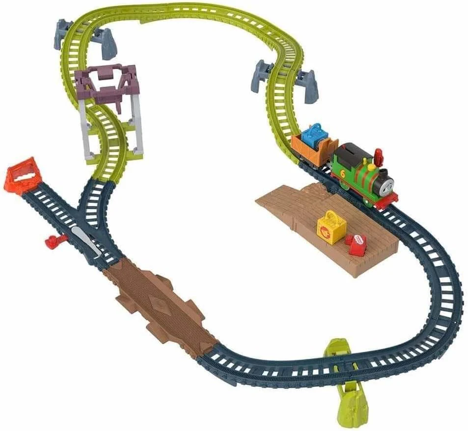 Fisher Price Thomas & Friends Motorized Track Set - Percy's Cargo HGY78/HPN58 - Image 2