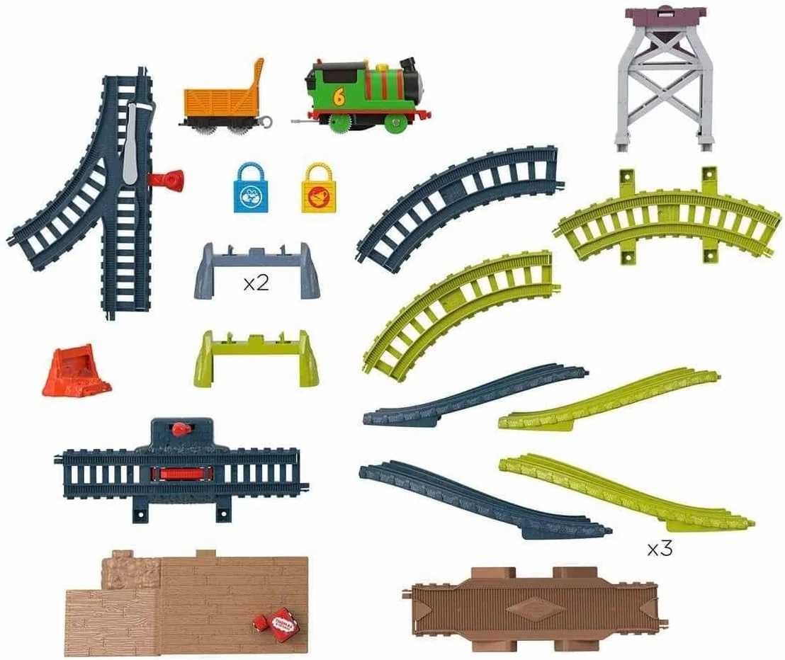 Fisher Price Thomas & Friends Motorized Track Set - Percy's Cargo HGY78/HPN58 - Image 4