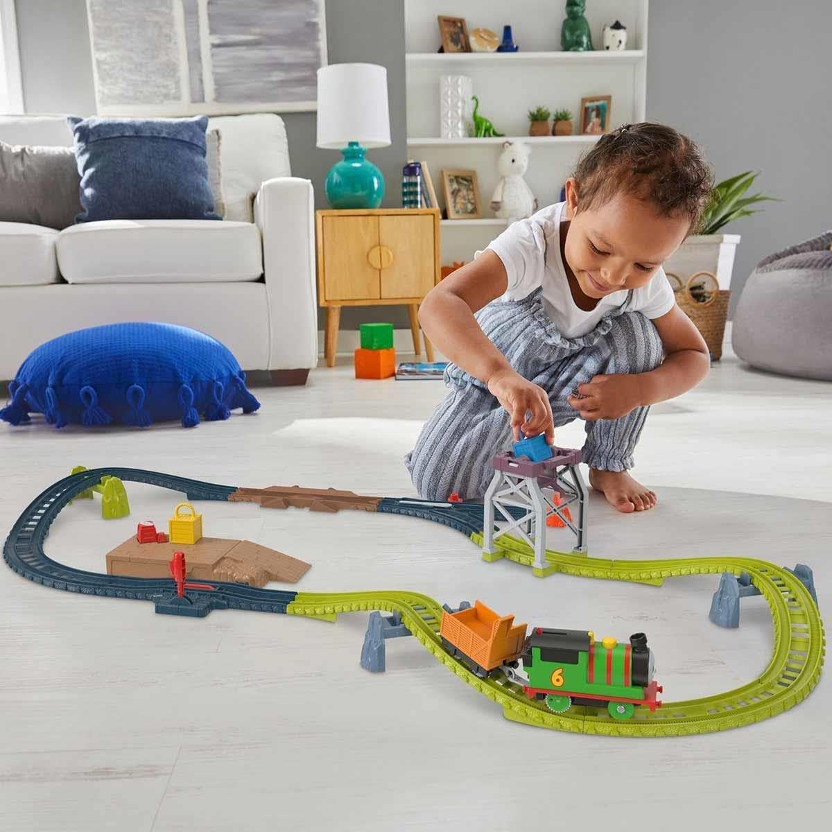 Fisher Price Thomas & Friends Motorized Track Set - Percy's Cargo HGY78/HPN58 - Image 5
