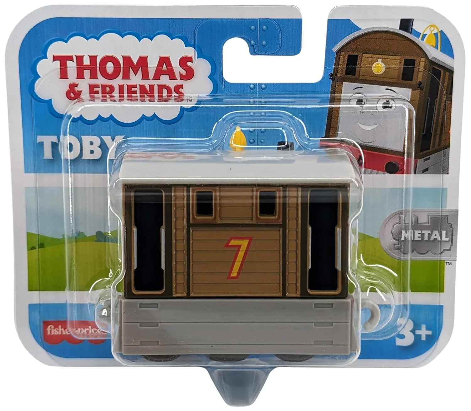 Fisher Price Thomas and Friends Push Along Small Engine - Toby HTN28/HFX89 - Image 7