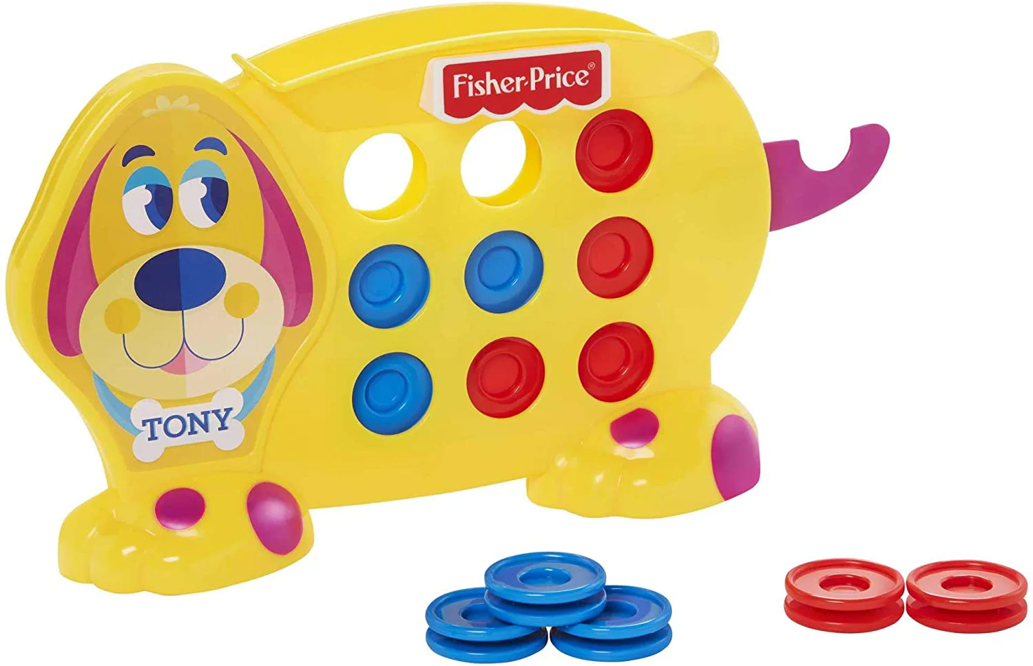 Fisher Price Tic Tac Tony Kids Toddler Fun Dog Shapes Puppy Fun GWN53