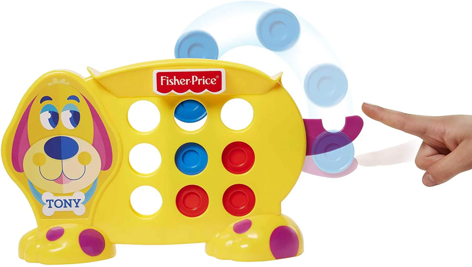 Fisher Price Tic Tac Tony Kids Toddler Fun Dog Shapes Puppy Fun GWN53 - Image 2