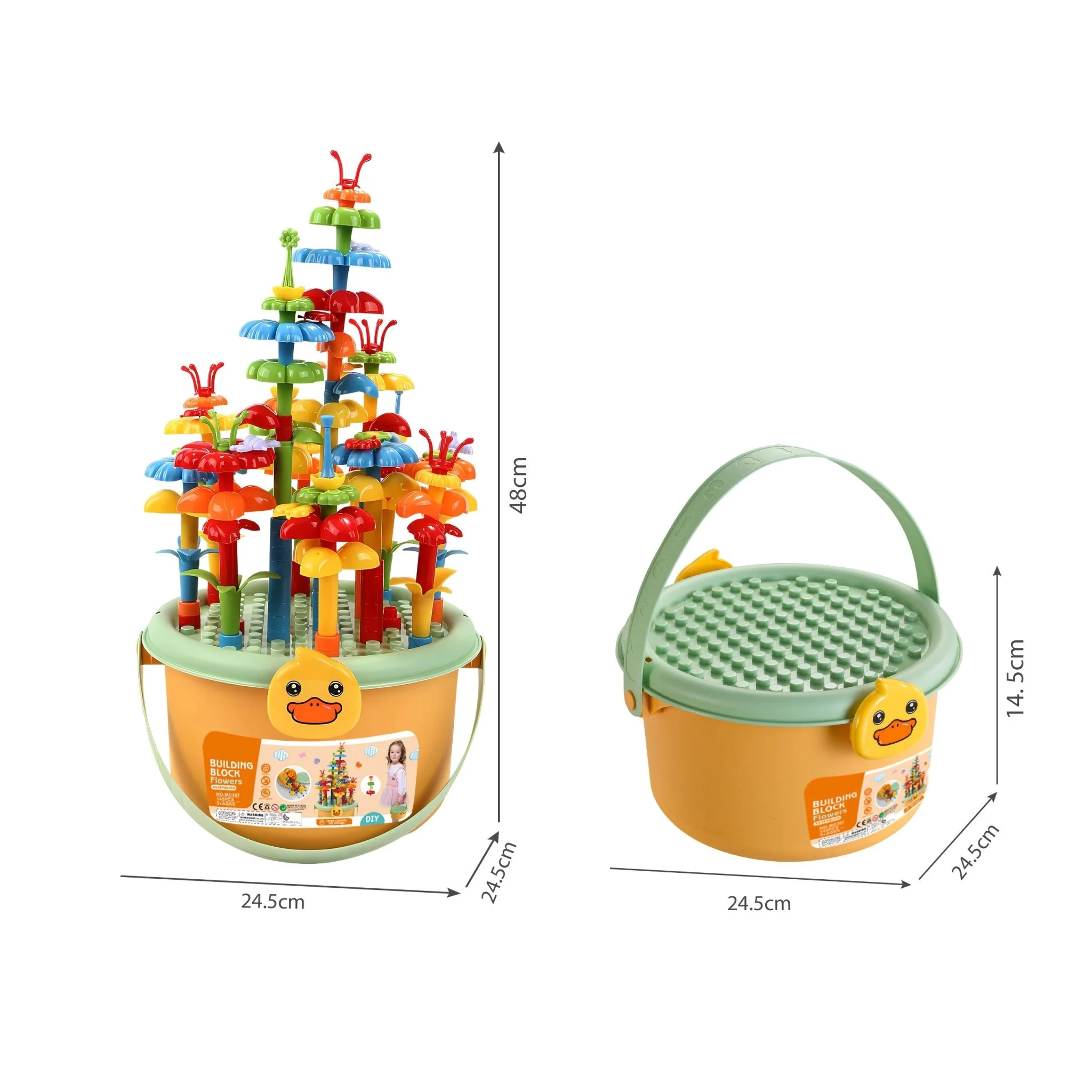 Flowers Building Blocks 142-Pcs MC307
