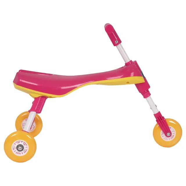 Foldable 3-Wheel Toddler Ride-On Trike – Pink MN007