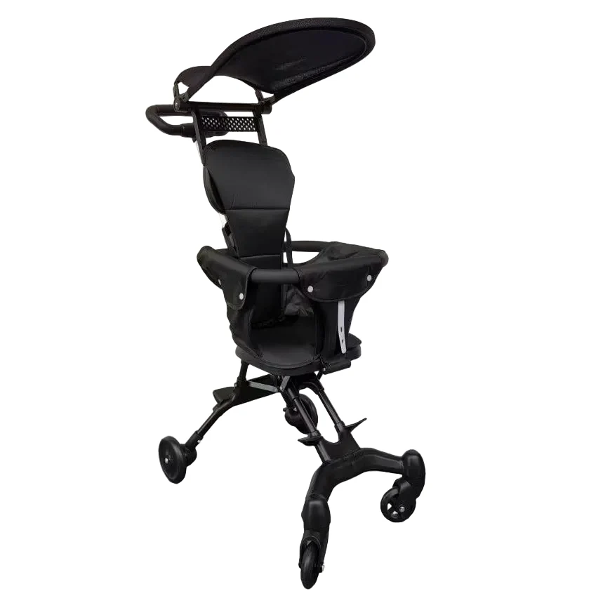 Foldable Travel Strollers Black S6089