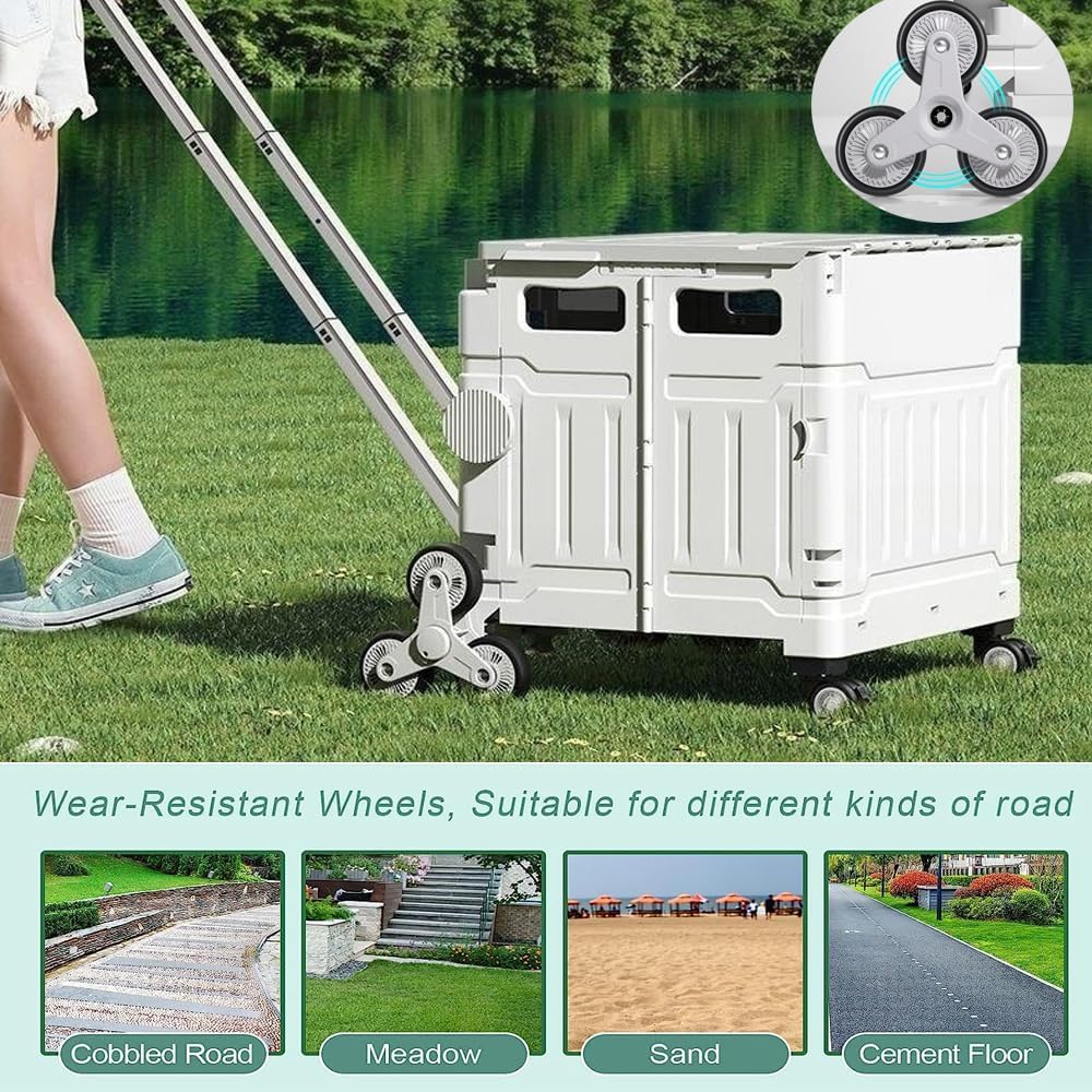 Folding Carriage 8IN Green - Image 6