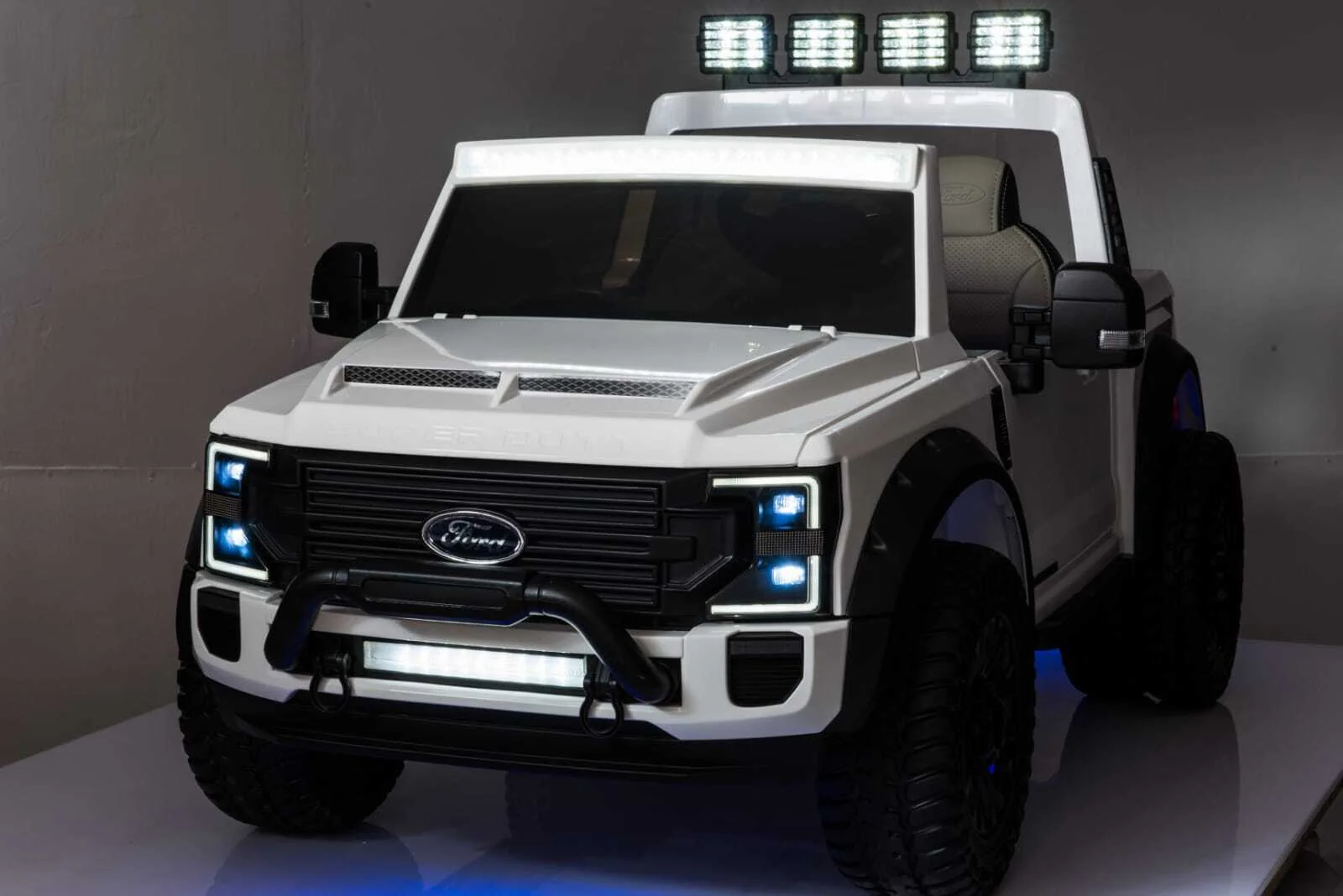 Ford Jeep 12V 4M White LB-2088EL - Image 6