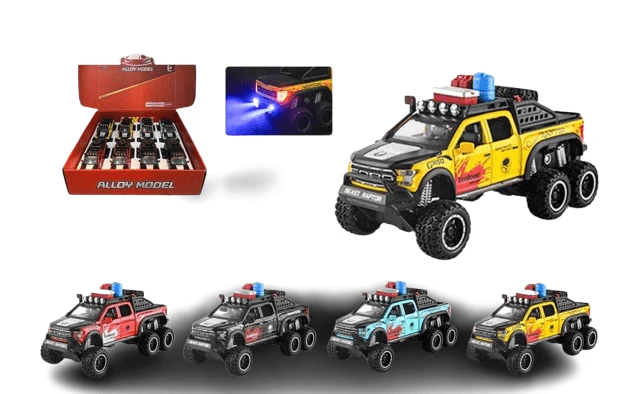 Ford Raptor Pullback Diecast W24041P