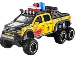 Ford Raptor Pullback Diecast W24041P - Image 2