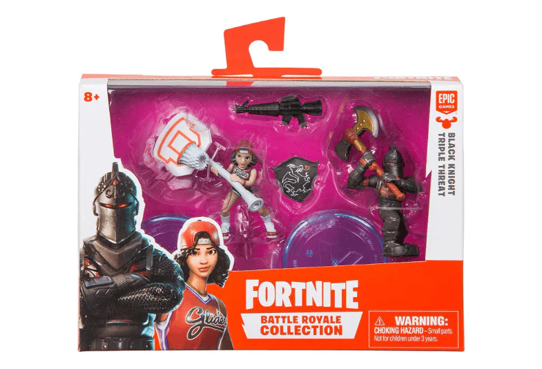 Fortnite Epic Games Battle Royale Collection Black Knight/Triple Treat 63531 - Image 2