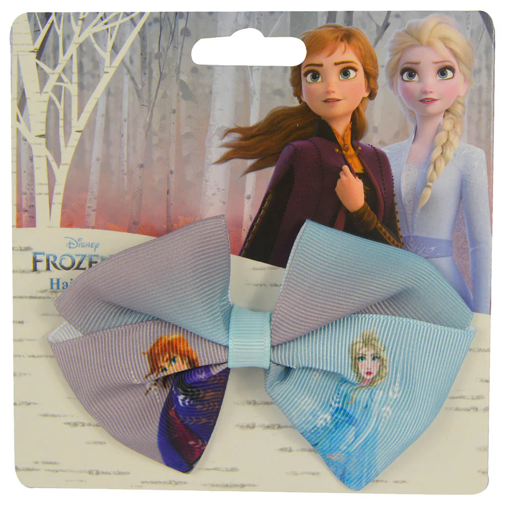 Frozen Hair Bow With Print