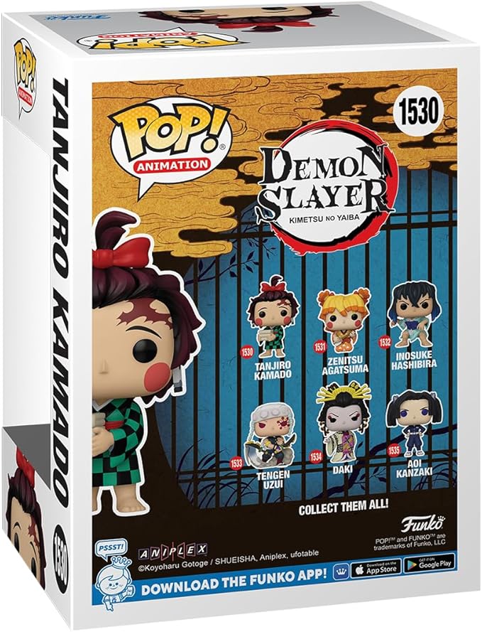 Funko Pop! Animation Demon Slayer Tanjiro Kimono FU75573 - Image 3