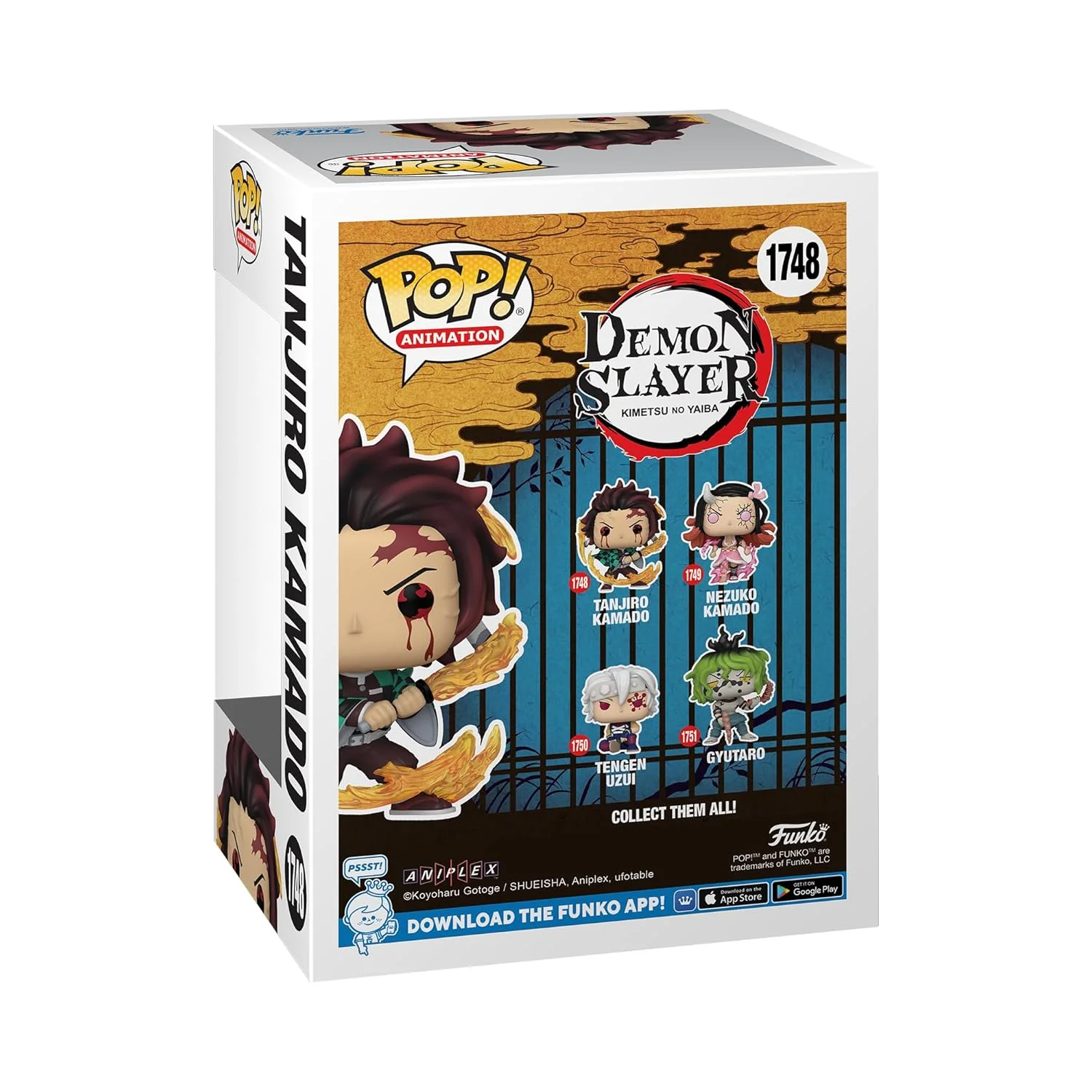 Funko Pop! Animation Demon Slayer Tanjiro Sun Breathing FU80334 - Image 7