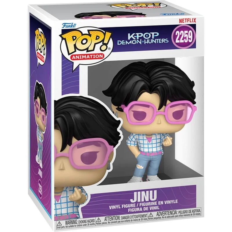 Funko Pop Animation Kpop Demon Hunterss Jinu With Chase FU94691 - Image 4