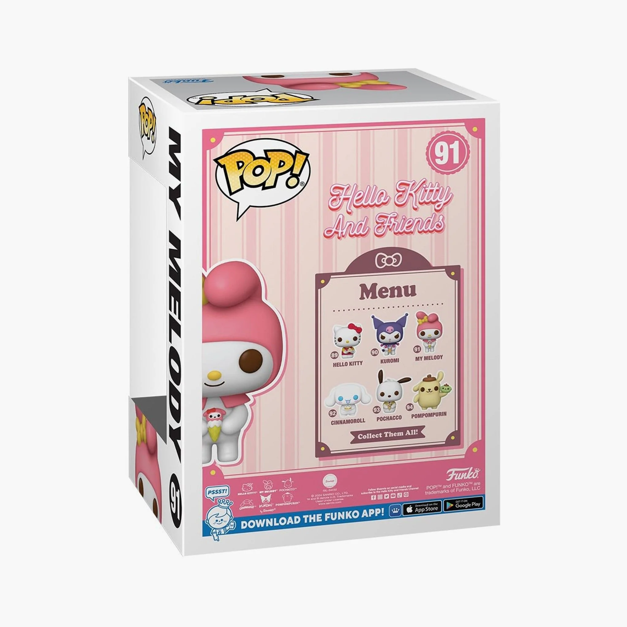 Funko Pop! Animation: Sanrio - My Melody FU80316