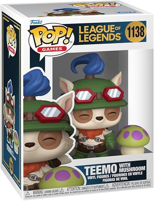 Funko Pop! Games: League Of Legends - Teemo With Shroom FU86113