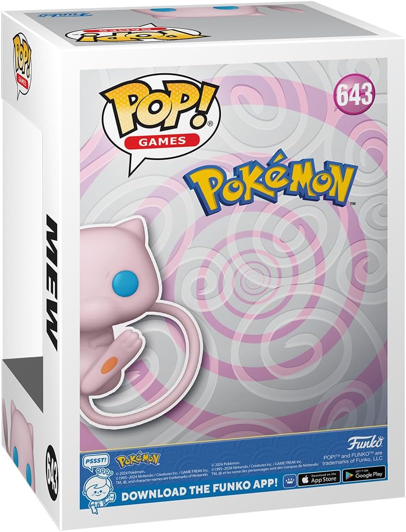 Funko Pop! Games Pokemon Mew FU74221 - Image 3