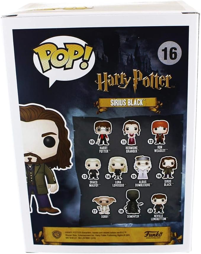 Funko Pop! Movies Harry Potter Sirius Black FU6570 - Image 3
