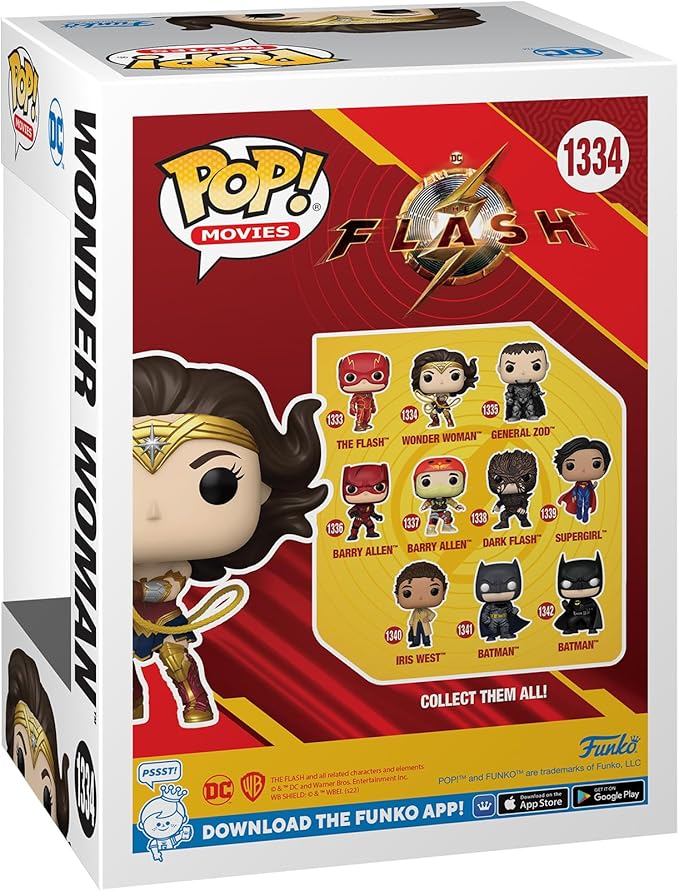 Funko Pop! Movies: DC - The Flash - Wonder Woman FU65593 - Image 4