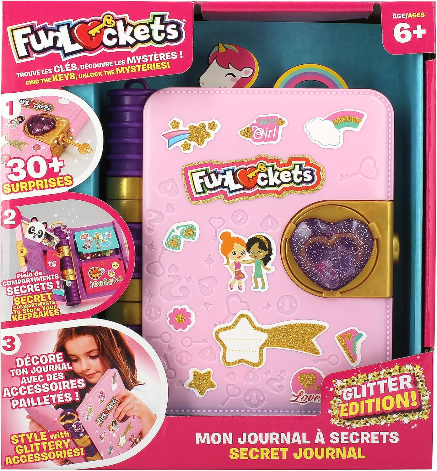 Funlockets Secret Journal Glitter Edition S20223 - Image 7
