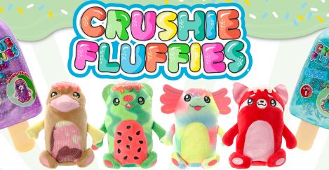 Funris Crushie Fluffies , Crunchy Plush Figures For Kids - Assorted - Image 3