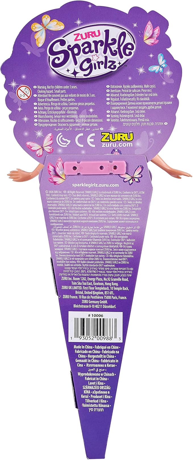 Funville Sparkle Girlz Cone Doll – 24063 - Image 4