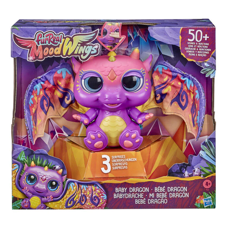 furReal Moodwings Baby Dragon Interactive Pet Toy