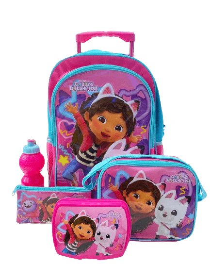 Gabby’s Dollhouse - 5 in 1 Value Pack - Trolley Bag 16 inch - Image 2