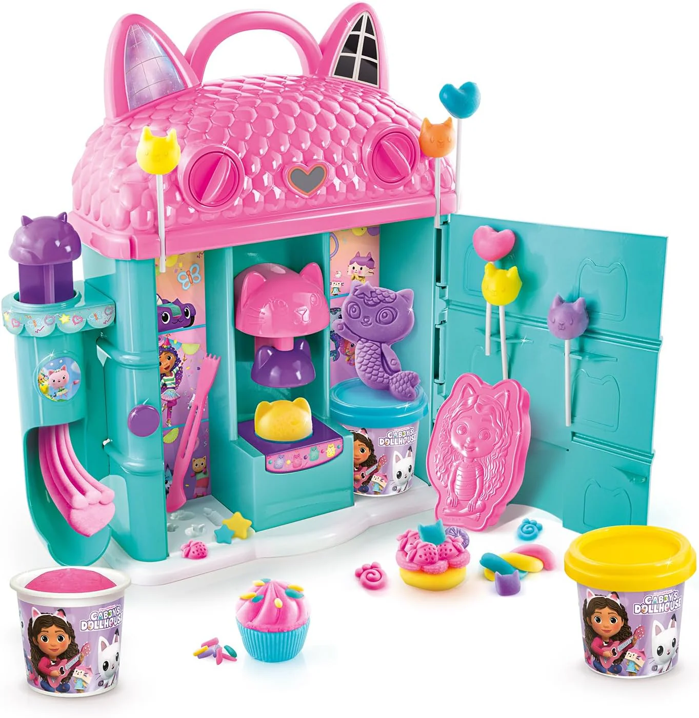 Gabby’s Magic House of Clay (GAB 023) – Creative Clay Playset for Kids - Image 2