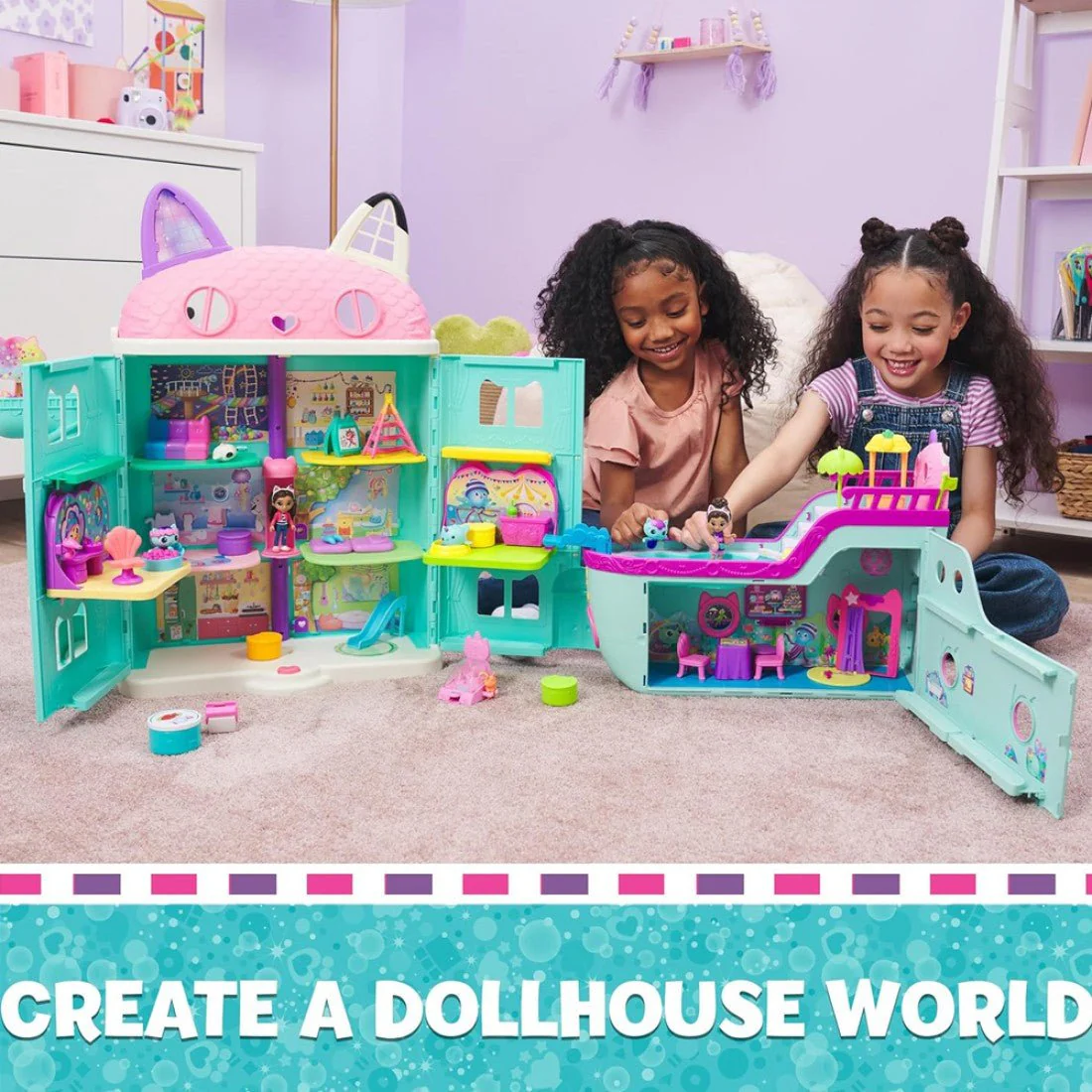 Gabby's Doll House Deluxe Room Set Asst. 6067359 - Image 11