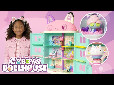 Gabby's Doll House Gabby's Purrfect Dollhouse 6060414 - Image 9