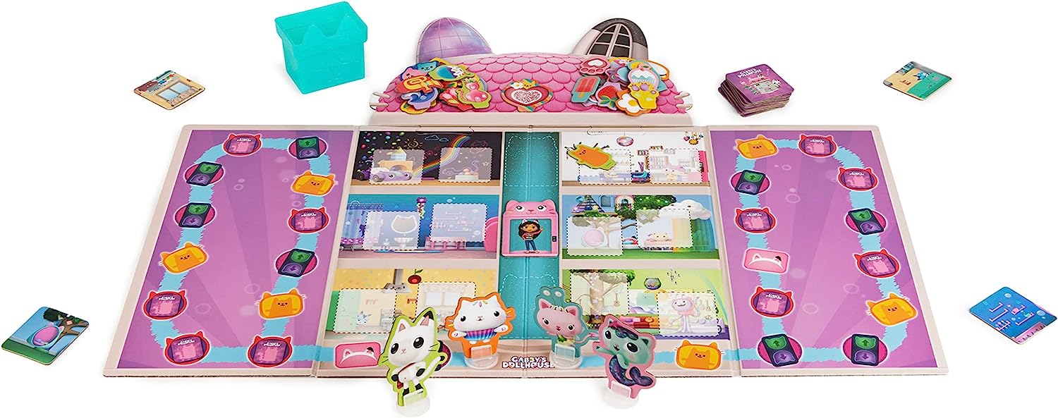 Gabby's Doll House Meow-Mazing Dollhouse Game 6065769 - Image 6