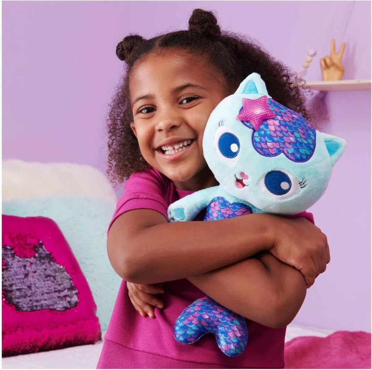 Gabby's Doll House Talking Mercat Feature Plush 13inch 6064359 - Image 2