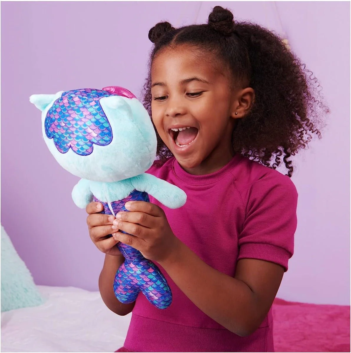 Gabby's Doll House Talking Mercat Feature Plush 13inch 6064359 - Image 5