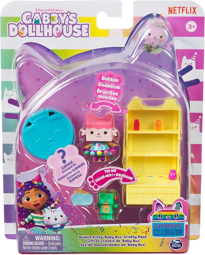 Gabby's Dollhouse Bobble Kitty Asstd. 6068602