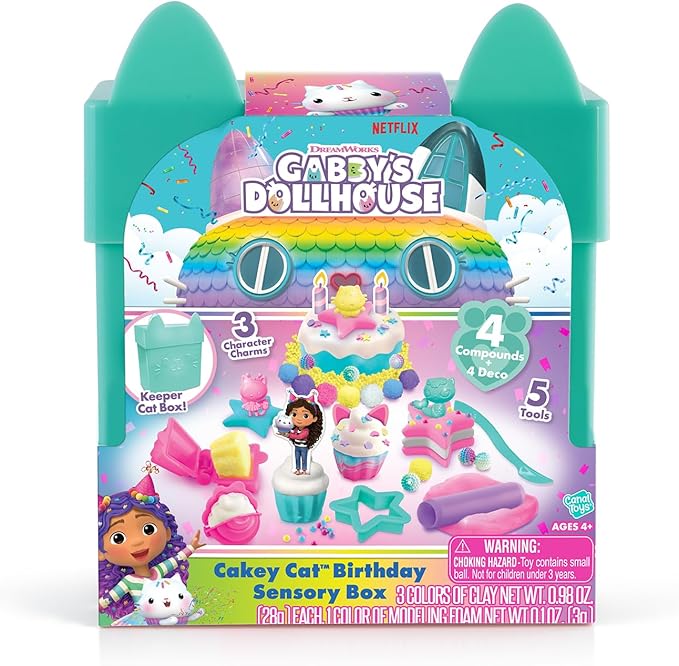 Gabby's Dollhouse Cakey Birthday Cat's Box - Image 5