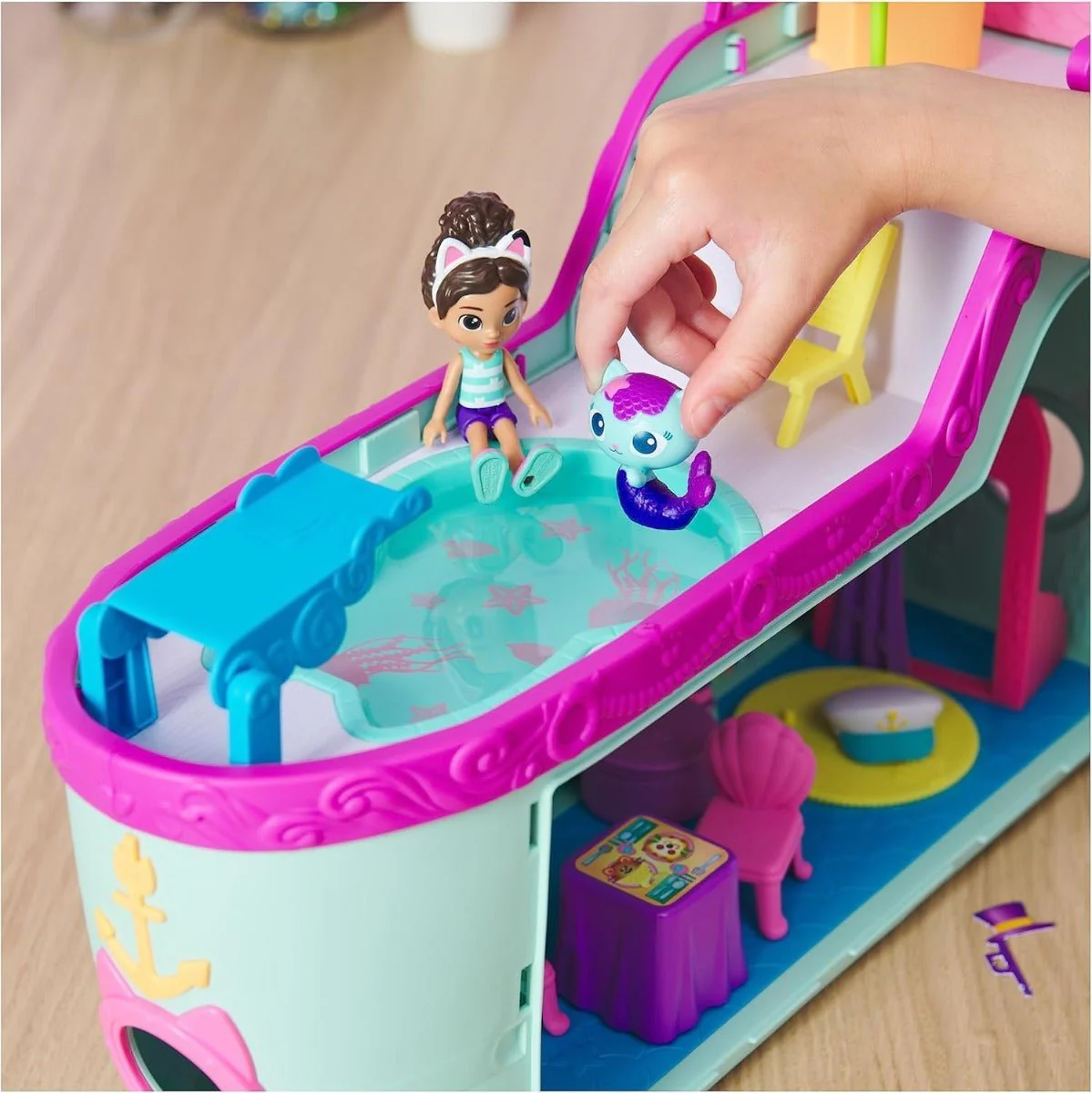 Gabby's Dollhouse Cruise Ship Playset - Image 6
