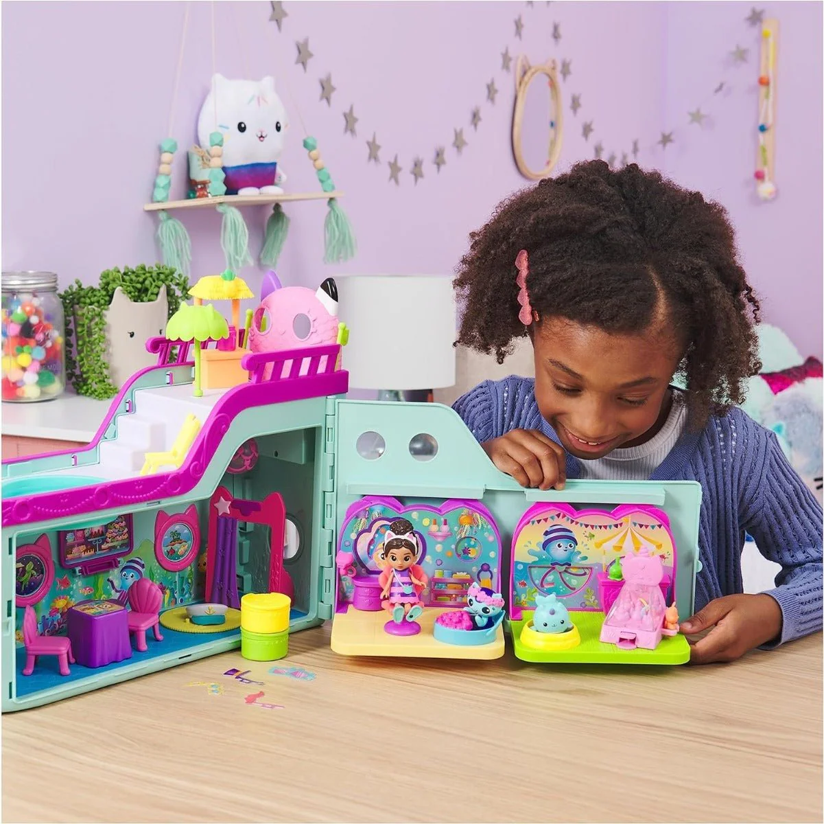 Gabby's Dollhouse Cruise Ship Playset - Image 8