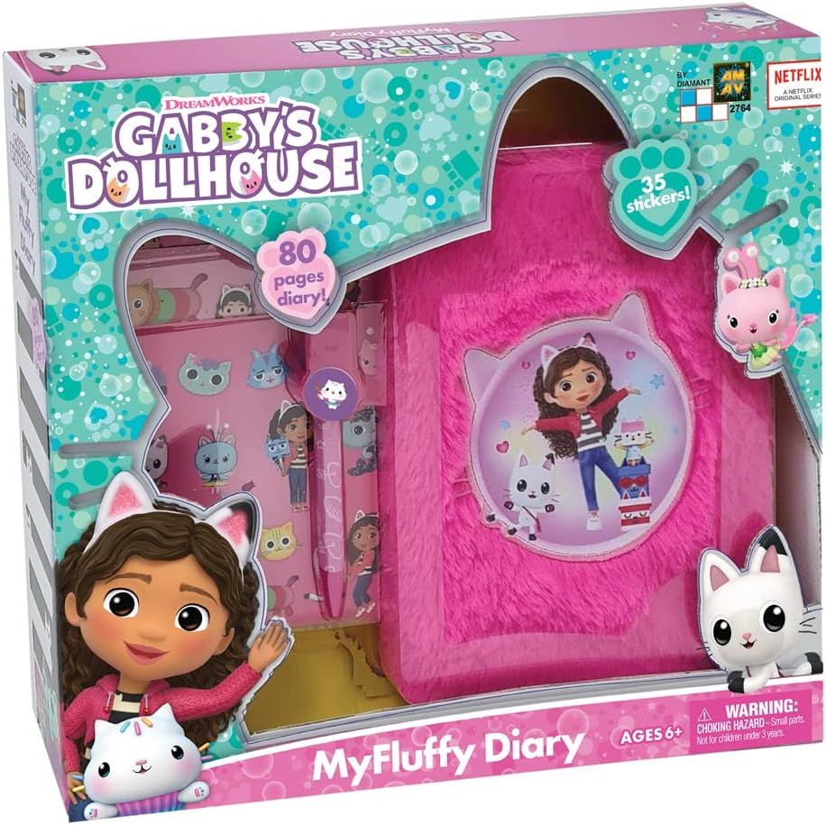 Gabby's Dollhouse Fluffy Diary DTT-2764