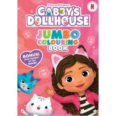 Gabby's Dollhouse Jumbo Coloring Book