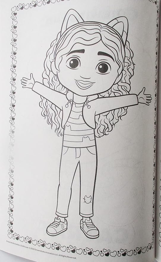 Gabby's Dollhouse Jumbo Coloring Book - Image 3