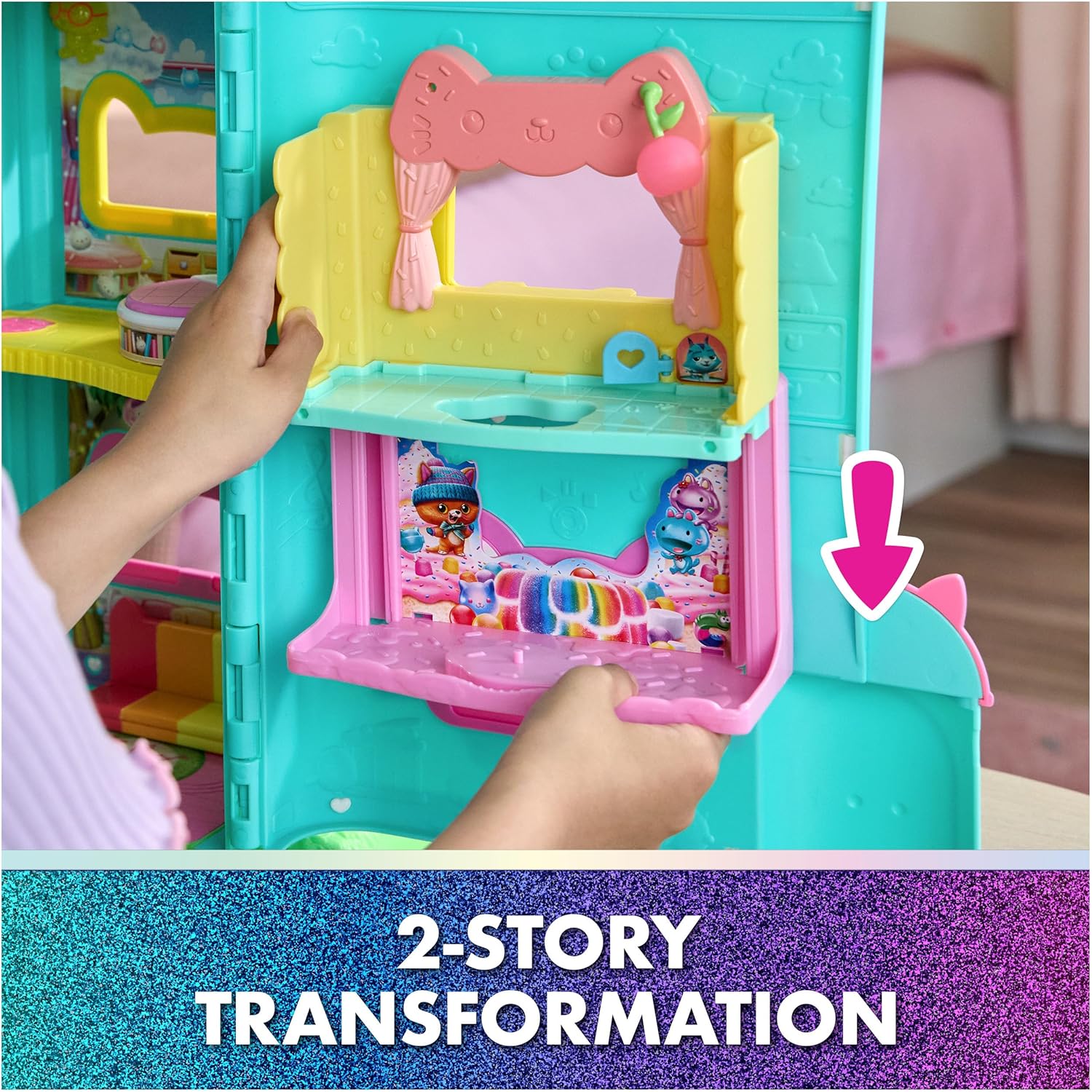 Gabby's Doll House Movie Portal Rooms Asstd. 6072921 - Image 4