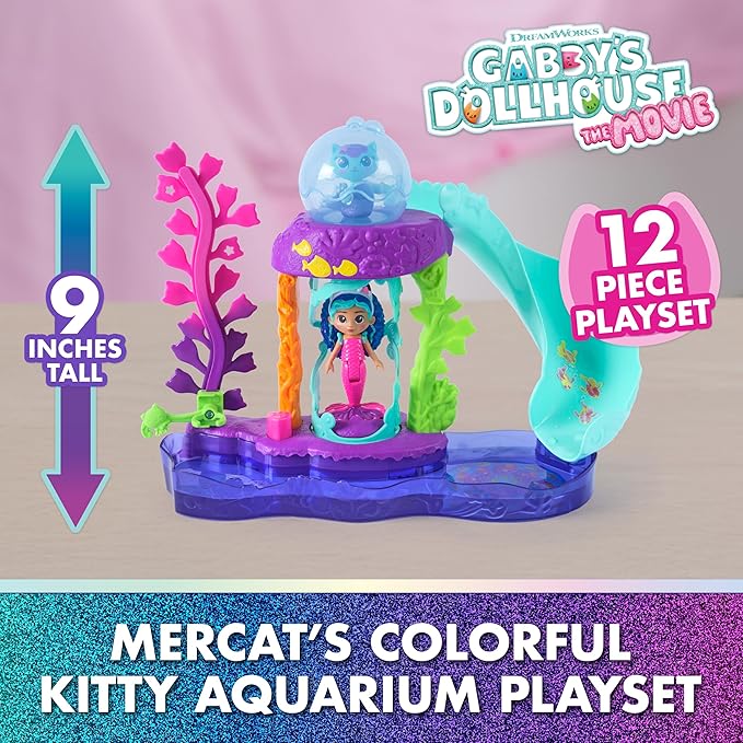 Gabby's Doll House Movie Aquarium Playset 6074401 - Image 5