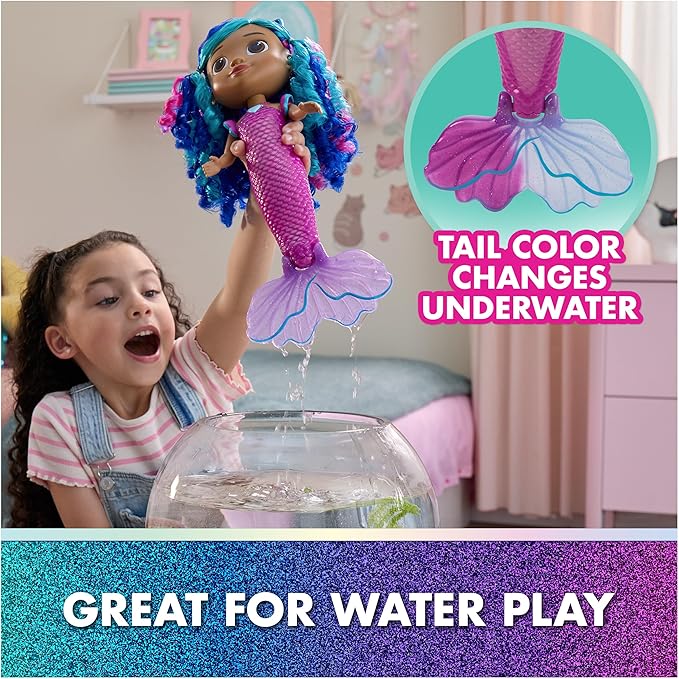 Gabby's Doll House Movie Feature Mermaid Doll With Sounds 6074338 - Image 4