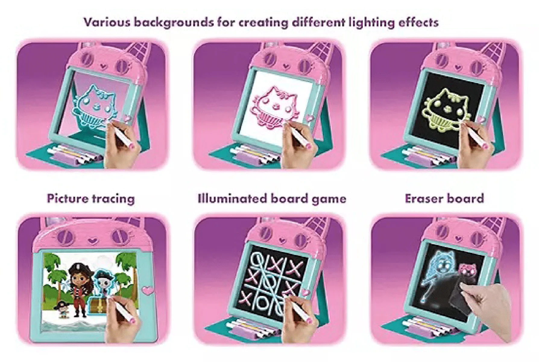 Gabby's Dollhouse Premium Glow Pad DTT-5191 - Image 3