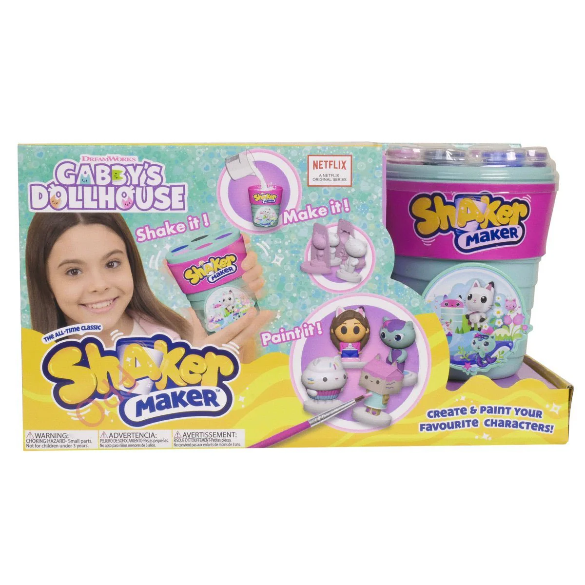 Gabby's Dollhouse Shaker Maker Craft Set SNC-SMGB442307 - Image 2