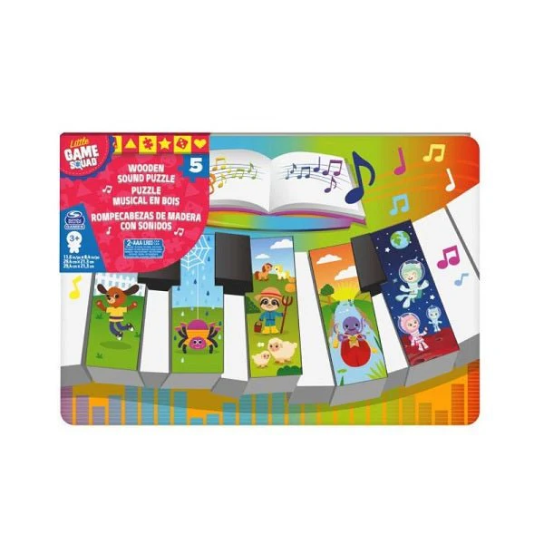 Game Squad Piano Notes Wood Sound Puzzle 6059753