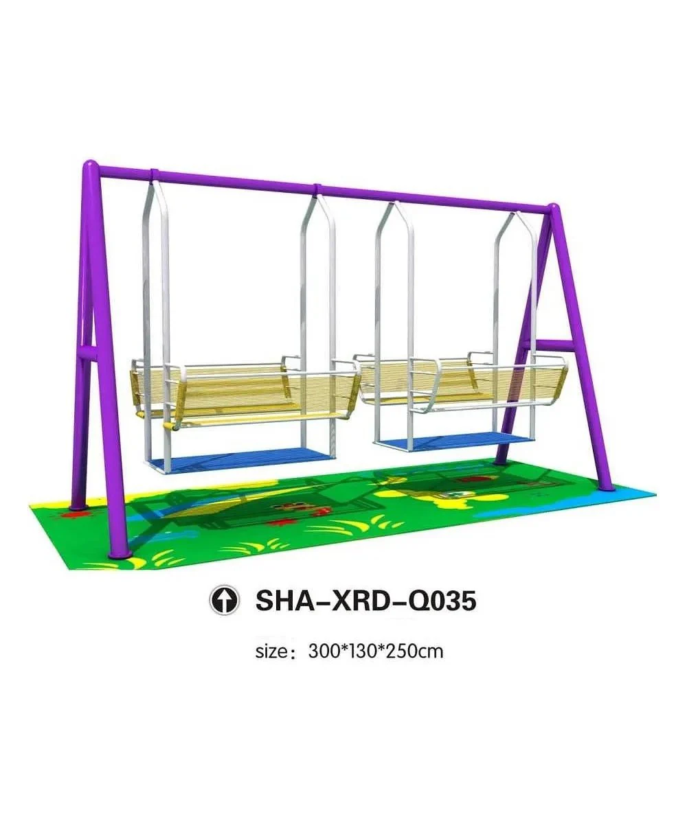 Garden Twin Swing Metal Q035 - Image 6